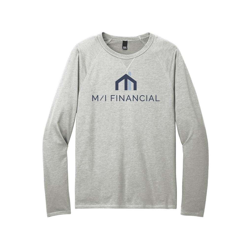 M/I Financial - District® Featherweight French Terry™ Long Sleeve Crewneck