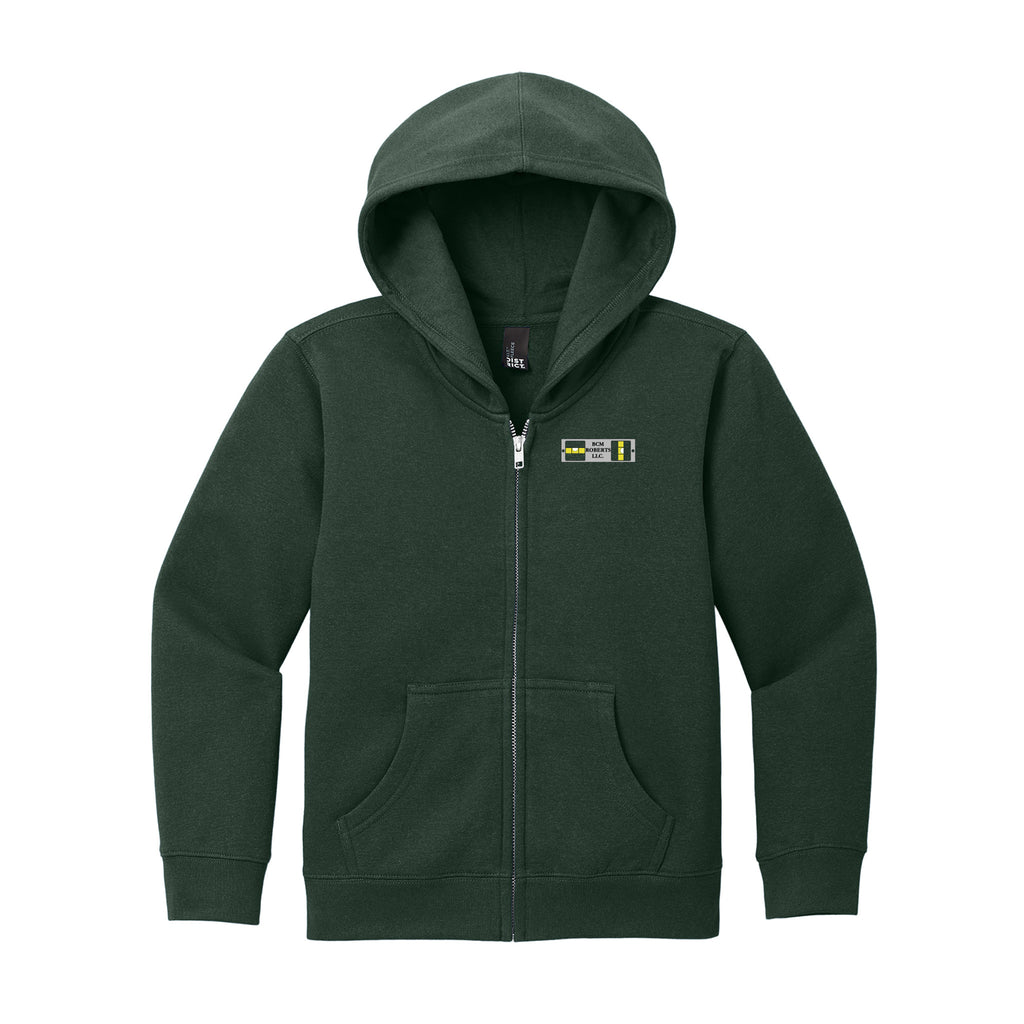 BCM Roberts - District® Youth V.I.T.™ Fleece Full-Zip Hoodie