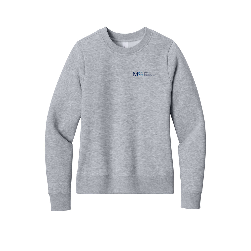 MSA Law Firm - District® Women’s V.I.T.™ Fleece Crew