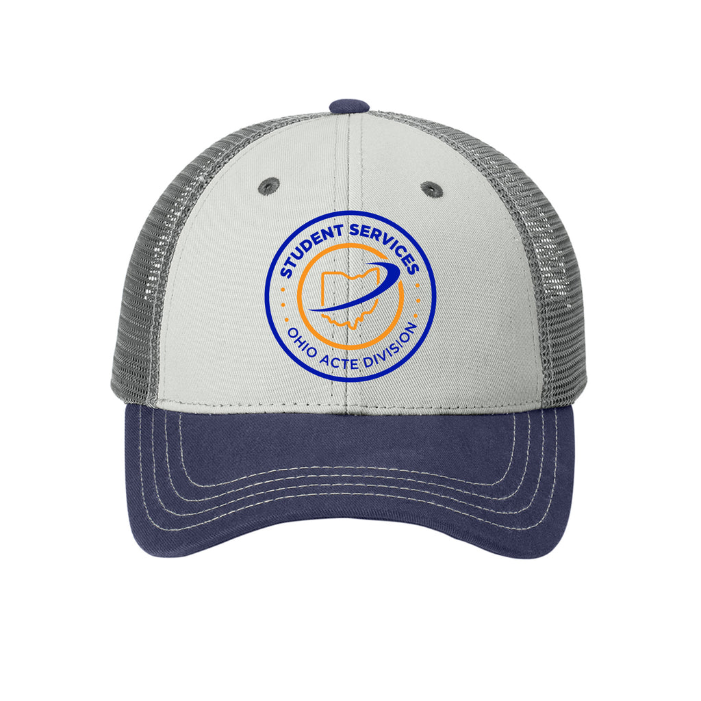 Ohio ACTE Student Services - District ® Tri-Tone Mesh Back Cap