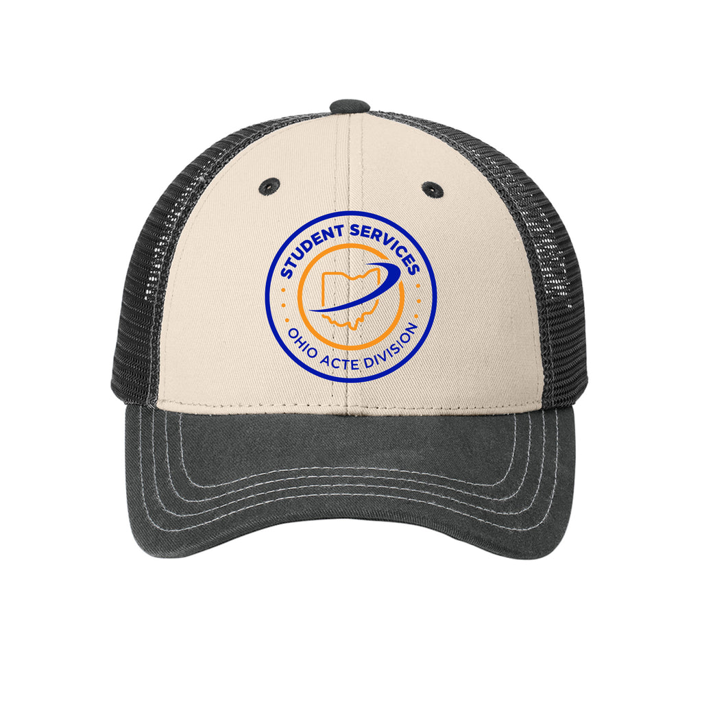 Ohio ACTE Student Services - District ® Tri-Tone Mesh Back Cap