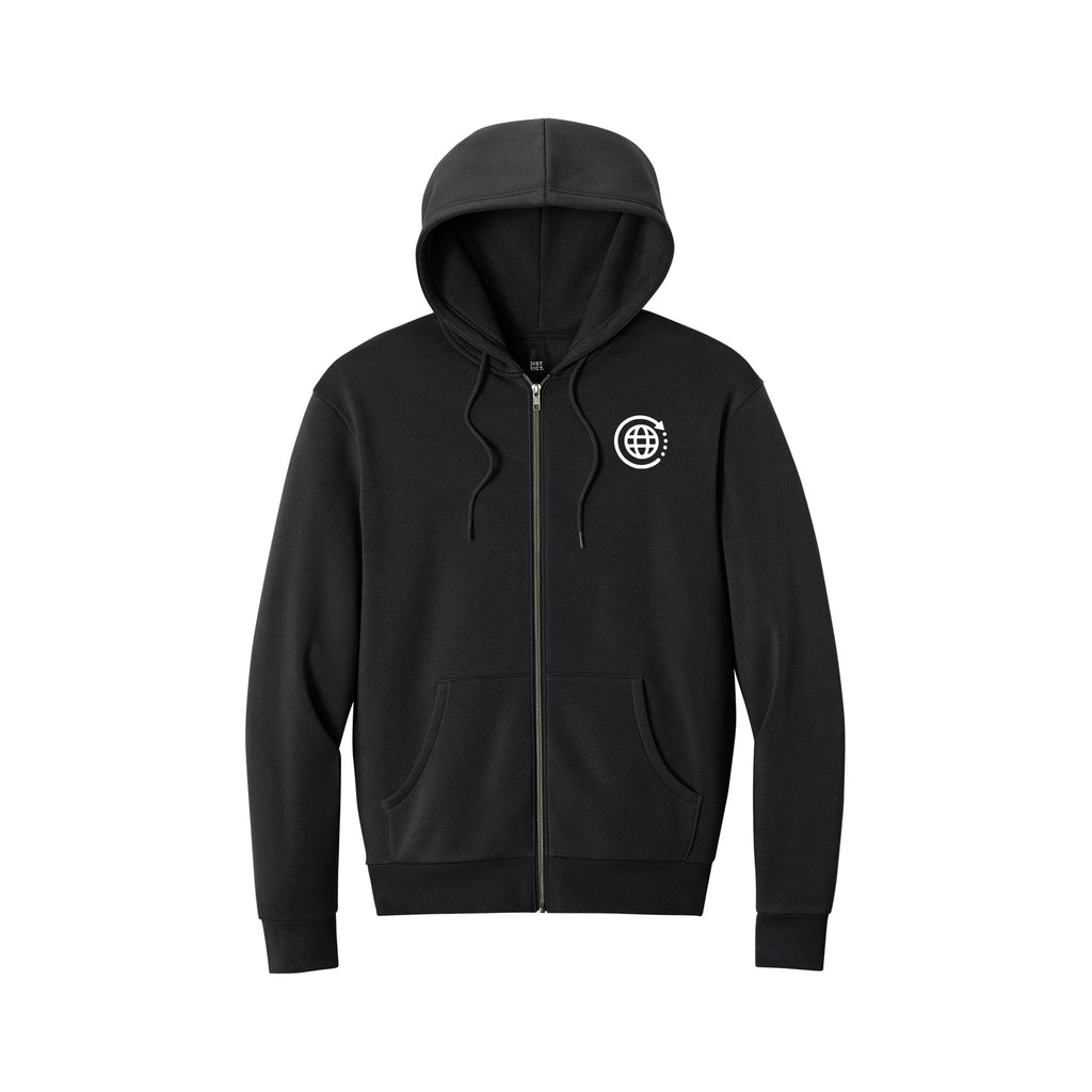Mobile Repair Solutions - District® MelloFleece Full-Zip Hoodie