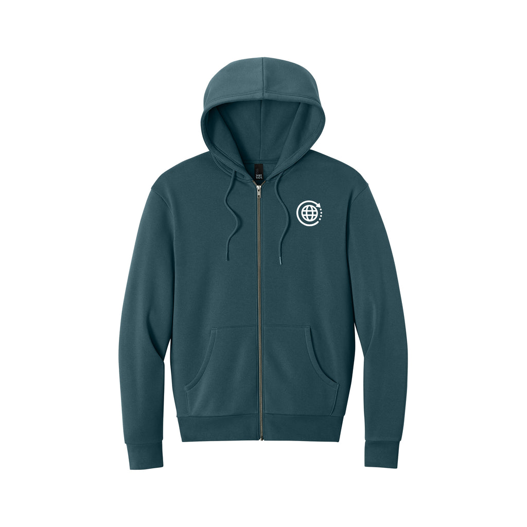 Mobile Repair Solutions - District® MelloFleece Full-Zip Hoodie