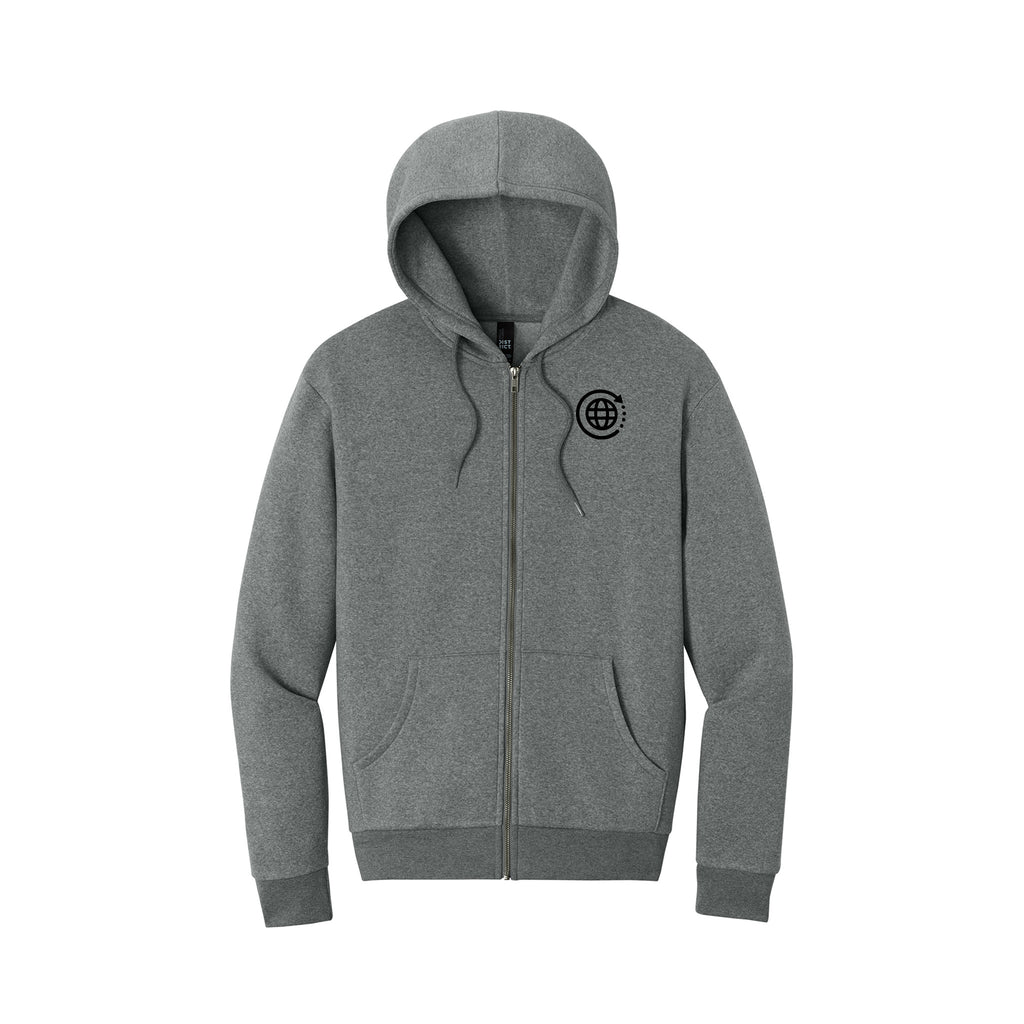 Mobile Repair Solutions - District® MelloFleece Full-Zip Hoodie