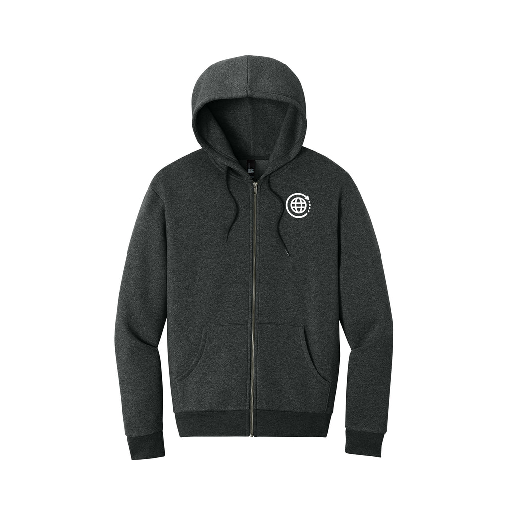 Mobile Repair Solutions - District® MelloFleece Full-Zip Hoodie