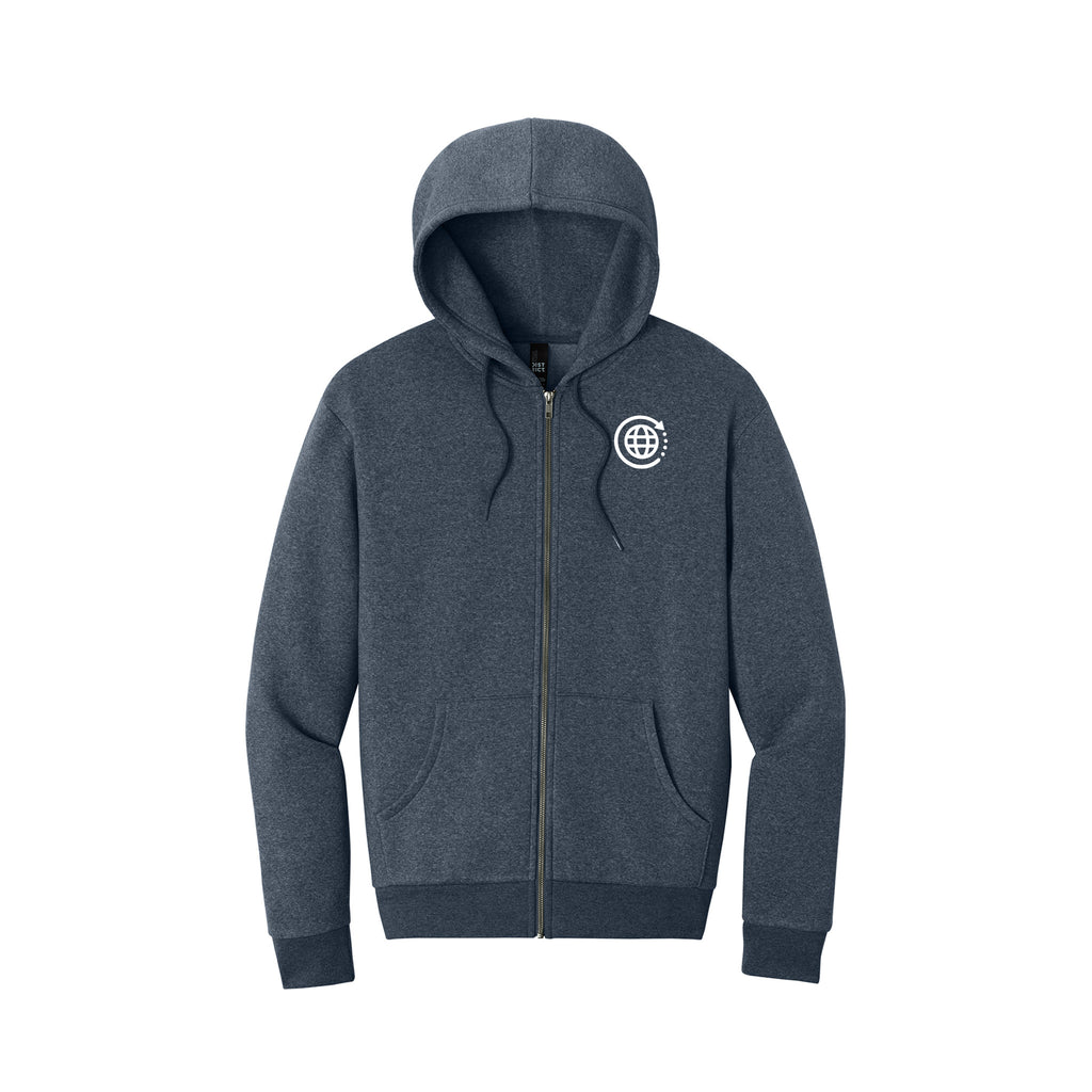 Mobile Repair Solutions - District® MelloFleece Full-Zip Hoodie