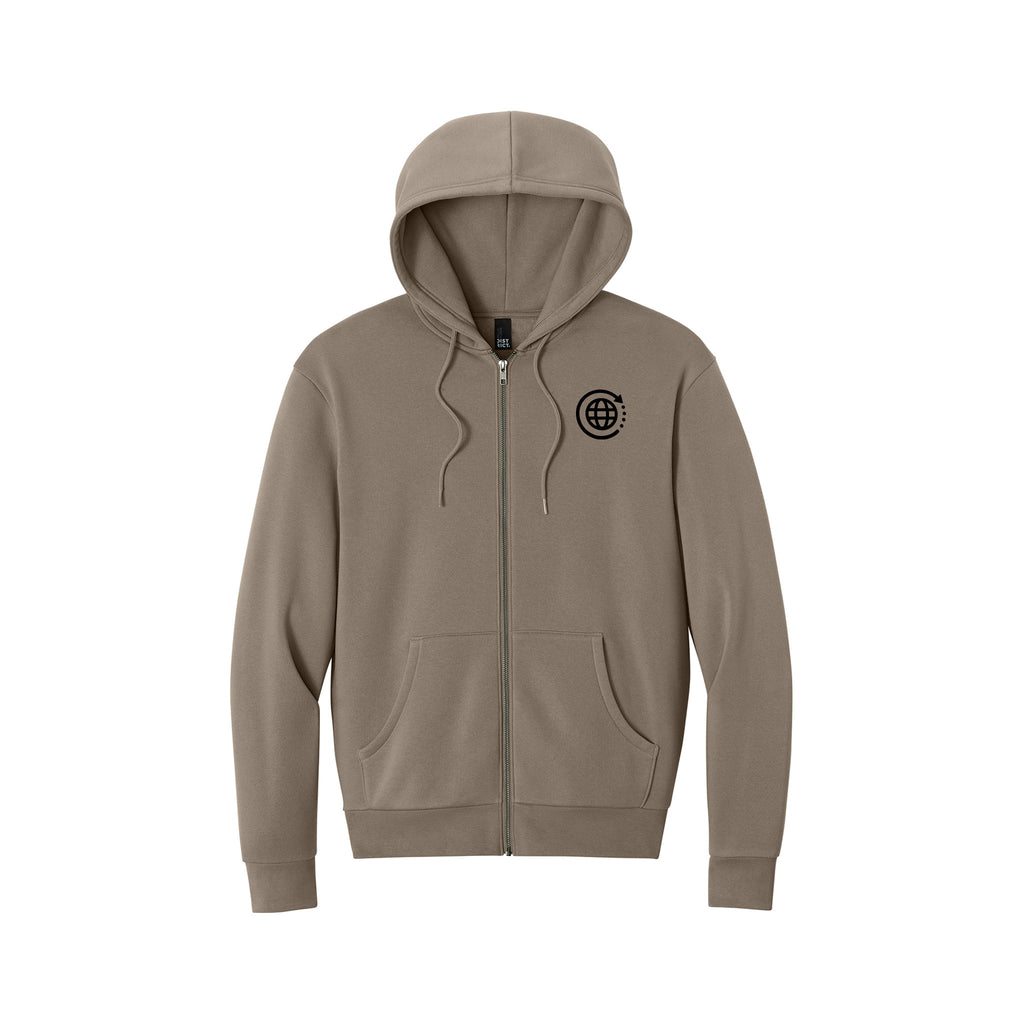 Mobile Repair Solutions - District® MelloFleece Full-Zip Hoodie