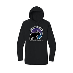 GrizzlyBird Brewing Company - Moon Logo - District ® Women’s Featherweight French Terry ™ Hoodie