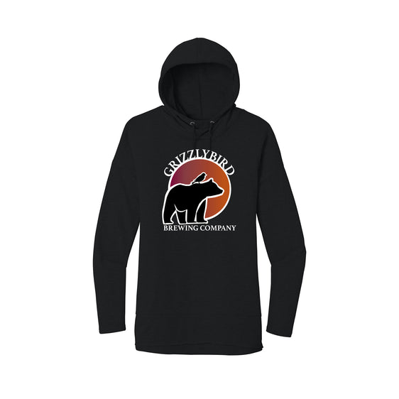 GrizzlyBird Brewing Company - Sun Logo - District ® Women’s Featherweight French Terry ™ Hoodie