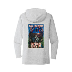 GrizzlyBird Brewing Company - Sun Logo & IPA Backs - District ® Women’s Featherweight French Terry ™ Hoodie