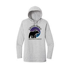 GrizzlyBird Brewing Company - Moon Logo - District ® Women’s Featherweight French Terry ™ Hoodie