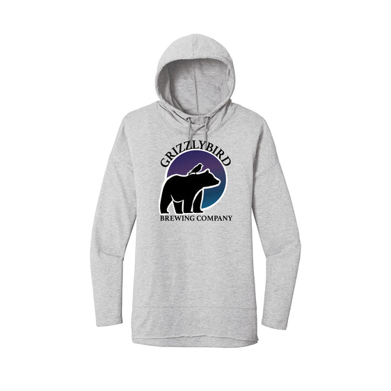 GrizzlyBird Brewing Company - Moon Logo - District ® Women’s Featherweight French Terry ™ Hoodie