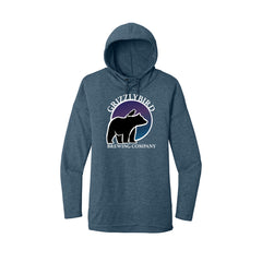 GrizzlyBird Brewing Company - Moon Logo - District ® Women’s Featherweight French Terry ™ Hoodie