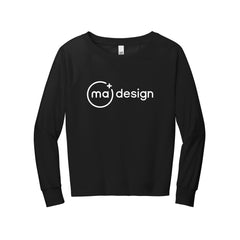 MA Design - District® Women’s Featherweight French Terry™ Long Sleeve Crewneck