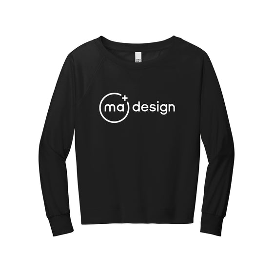MA Design - District® Women’s Featherweight French Terry™ Long Sleeve Crewneck