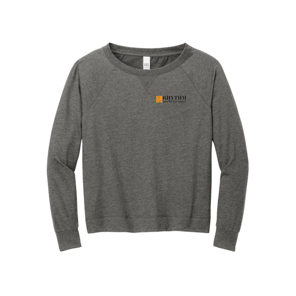 Rhythm Architecture - District® Women’s Featherweight French Terry™ Long Sleeve Crewneck