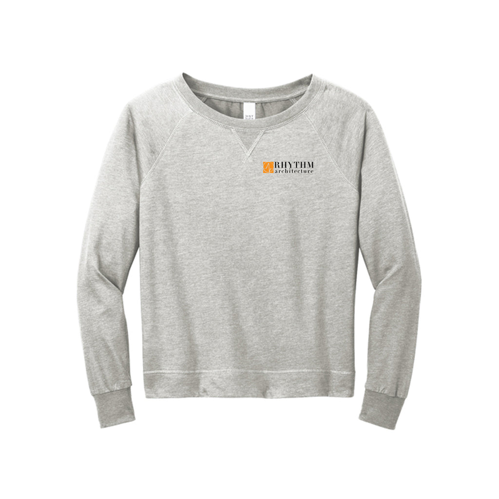 Rhythm Architecture - District® Women’s Featherweight French Terry™ Long Sleeve Crewneck