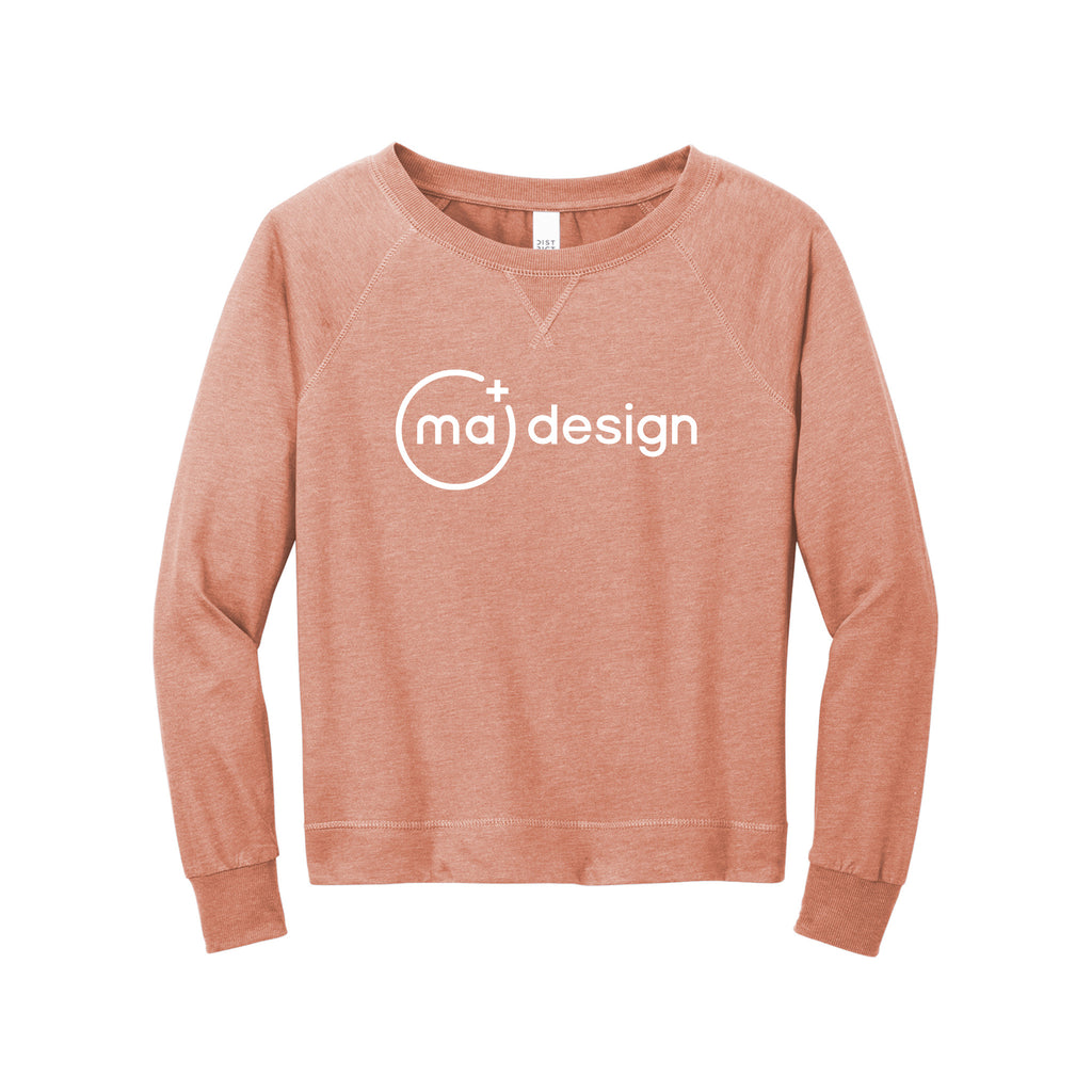 MA Design - District® Women’s Featherweight French Terry™ Long Sleeve Crewneck