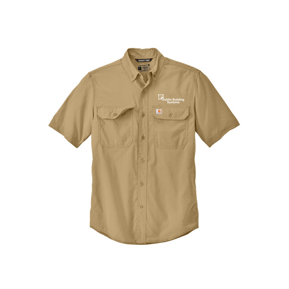 Dublin Building Services - Carhartt Force® Solid Short Sleeve Shirt