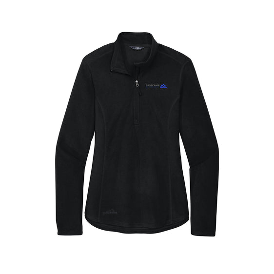 Basecamp Recovery Center - Eddie Bauer® Ladies 1/2-Zip Microfleece Jacket