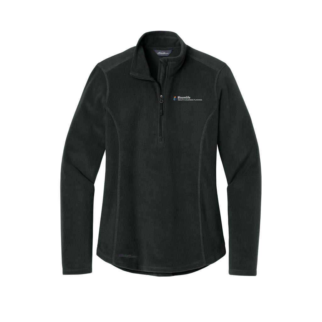Bloom Life Wealth & Business Planning - Eddie Bauer® Women's 1/2-Zip Microfleece Jacket