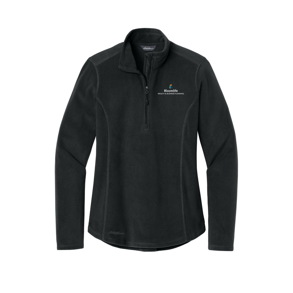 Bloom Life Wealth & Business Planning - Eddie Bauer® Women's 1/2-Zip Microfleece Jacket
