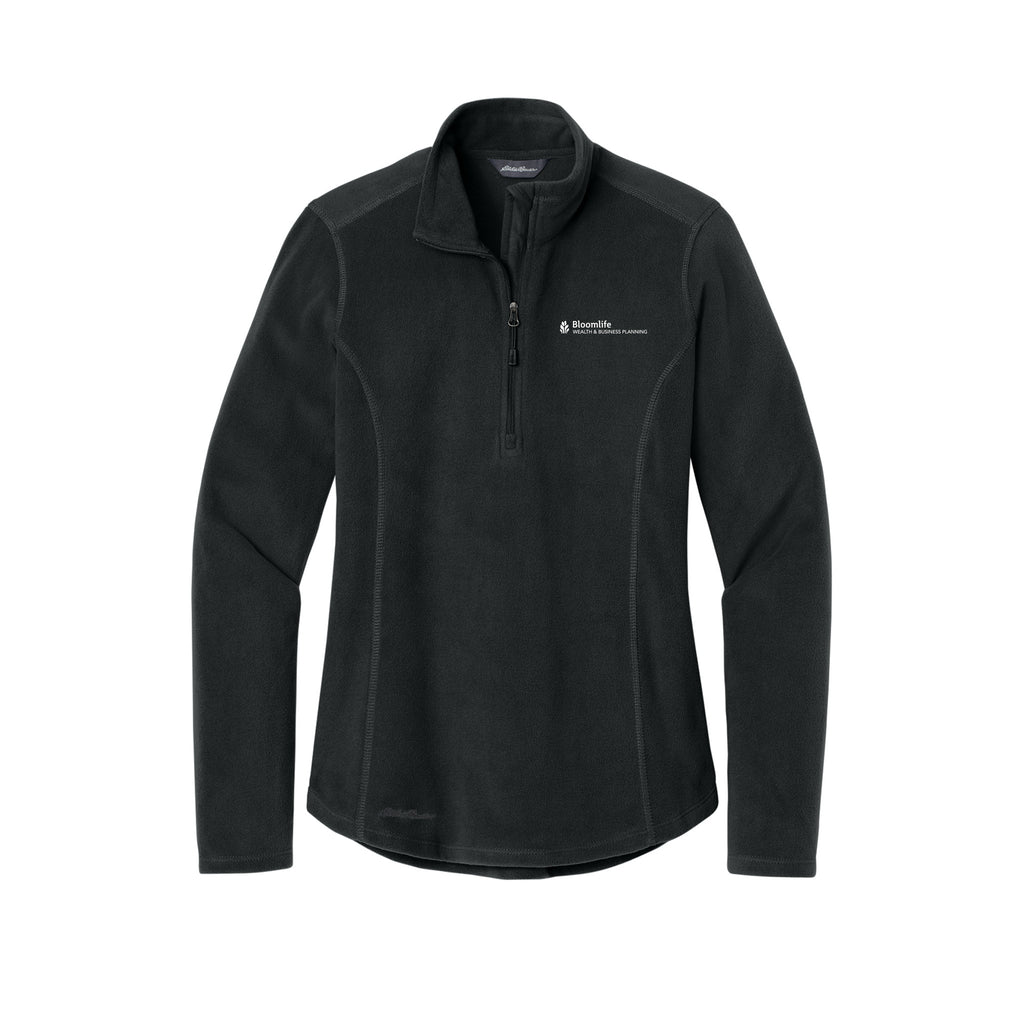 Bloom Life Wealth & Business Planning - Eddie Bauer® Women's 1/2-Zip Microfleece Jacket