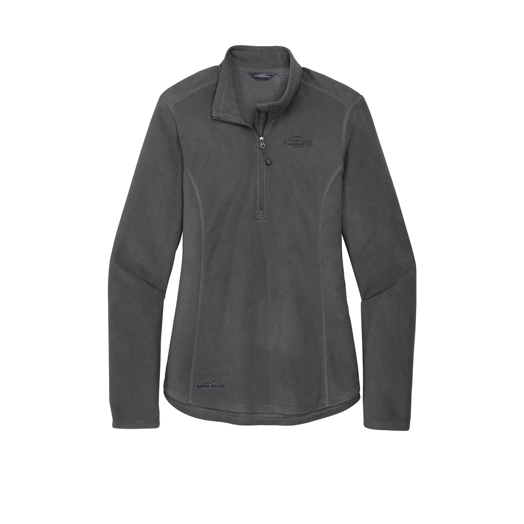 Bob Caldwell Automotive - Eddie Bauer® Ladies 1/2-Zip Microfleece Jacket