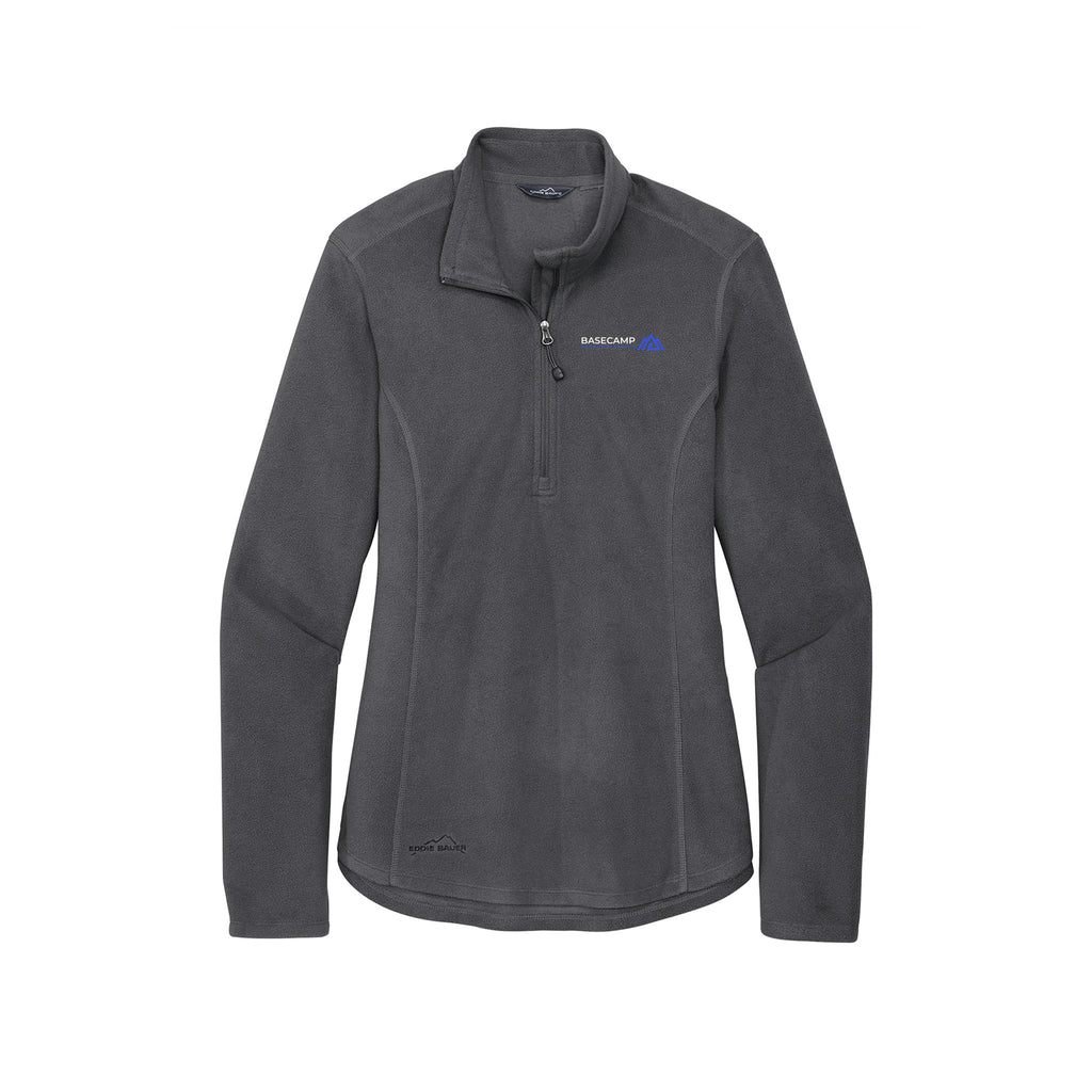 Basecamp Recovery Center - Eddie Bauer® Ladies 1/2-Zip Microfleece Jacket