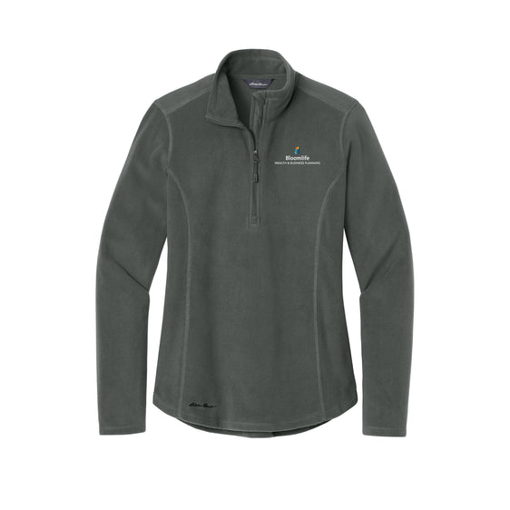 Bloom Life Wealth & Business Planning - Eddie Bauer® Women's 1/2-Zip Microfleece Jacket