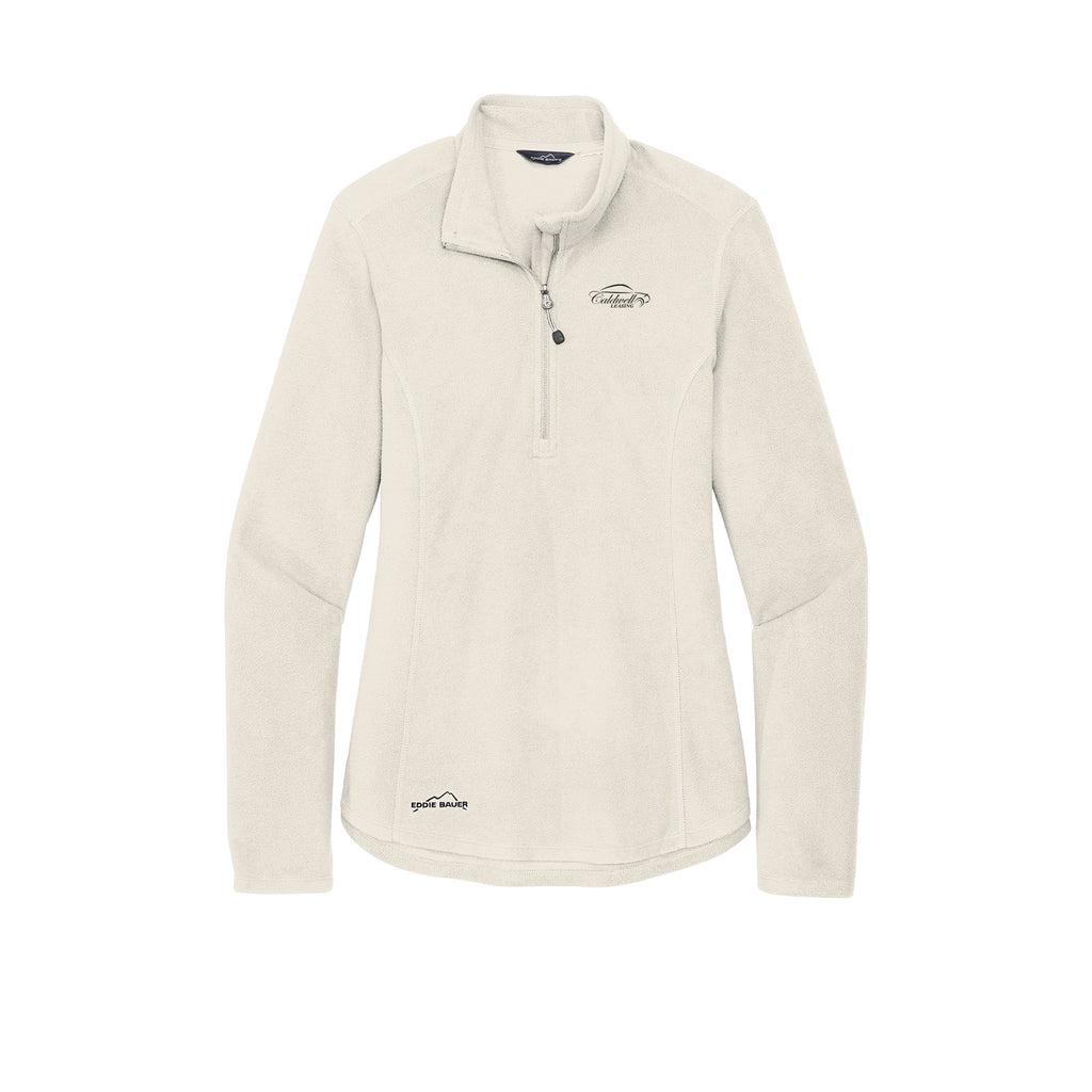 Bob Caldwell Automotive - Eddie Bauer® Ladies 1/2-Zip Microfleece Jacket