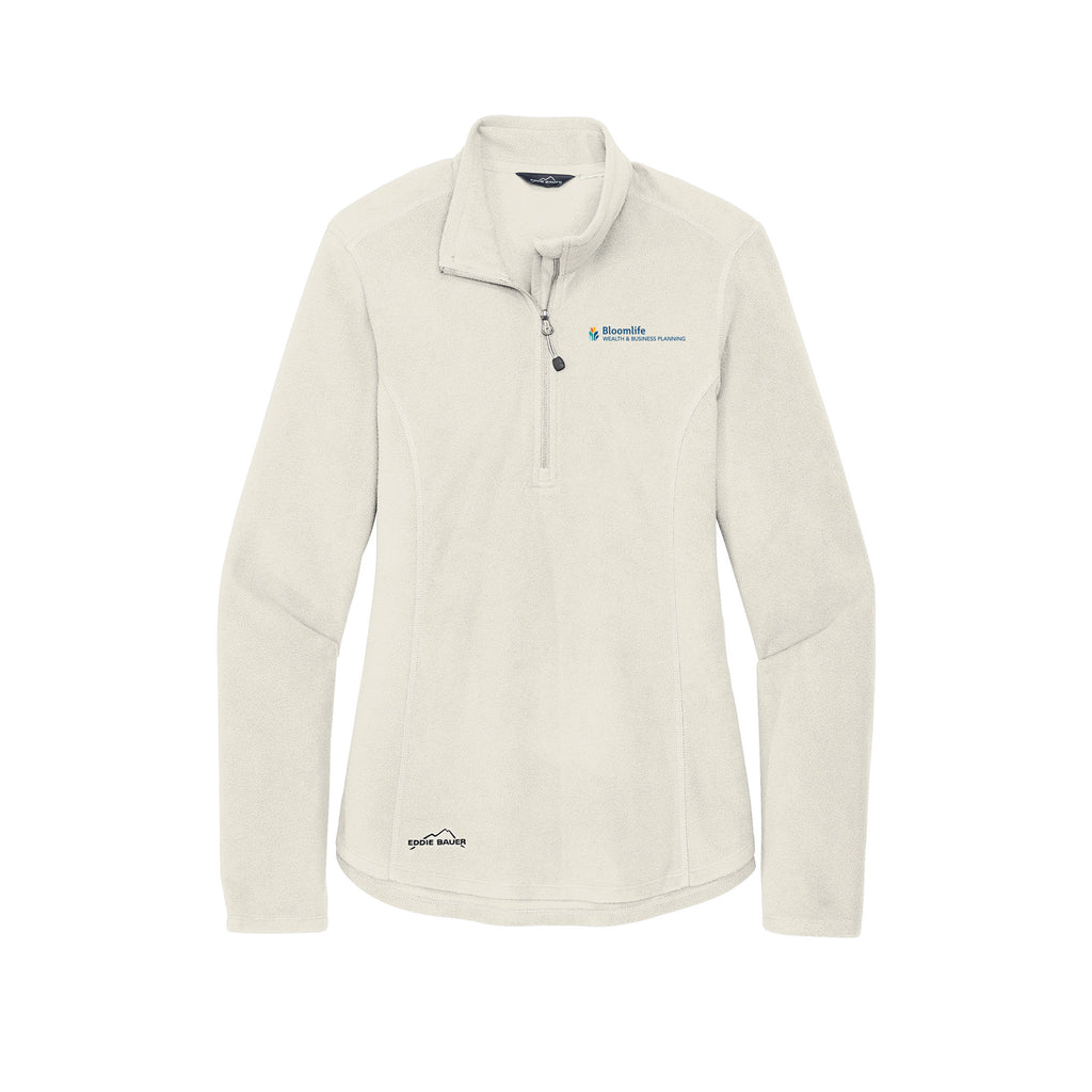 Bloom Life Wealth & Business Planning - Eddie Bauer® Women's 1/2-Zip Microfleece Jacket