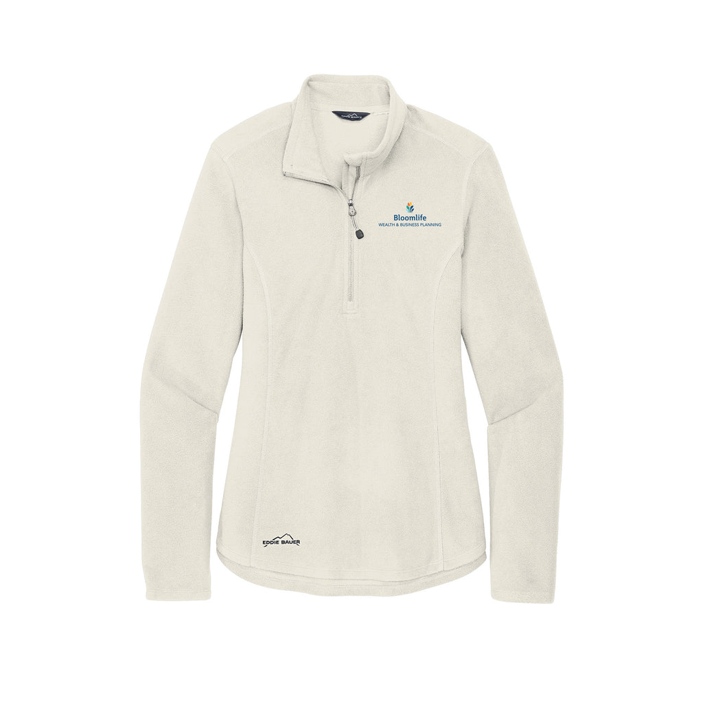 Bloom Life Wealth & Business Planning - Eddie Bauer® Women's 1/2-Zip Microfleece Jacket