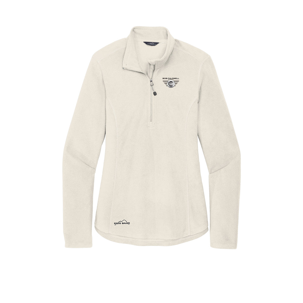 Bob Caldwell Automotive - Eddie Bauer® Ladies 1/2-Zip Microfleece Jacket