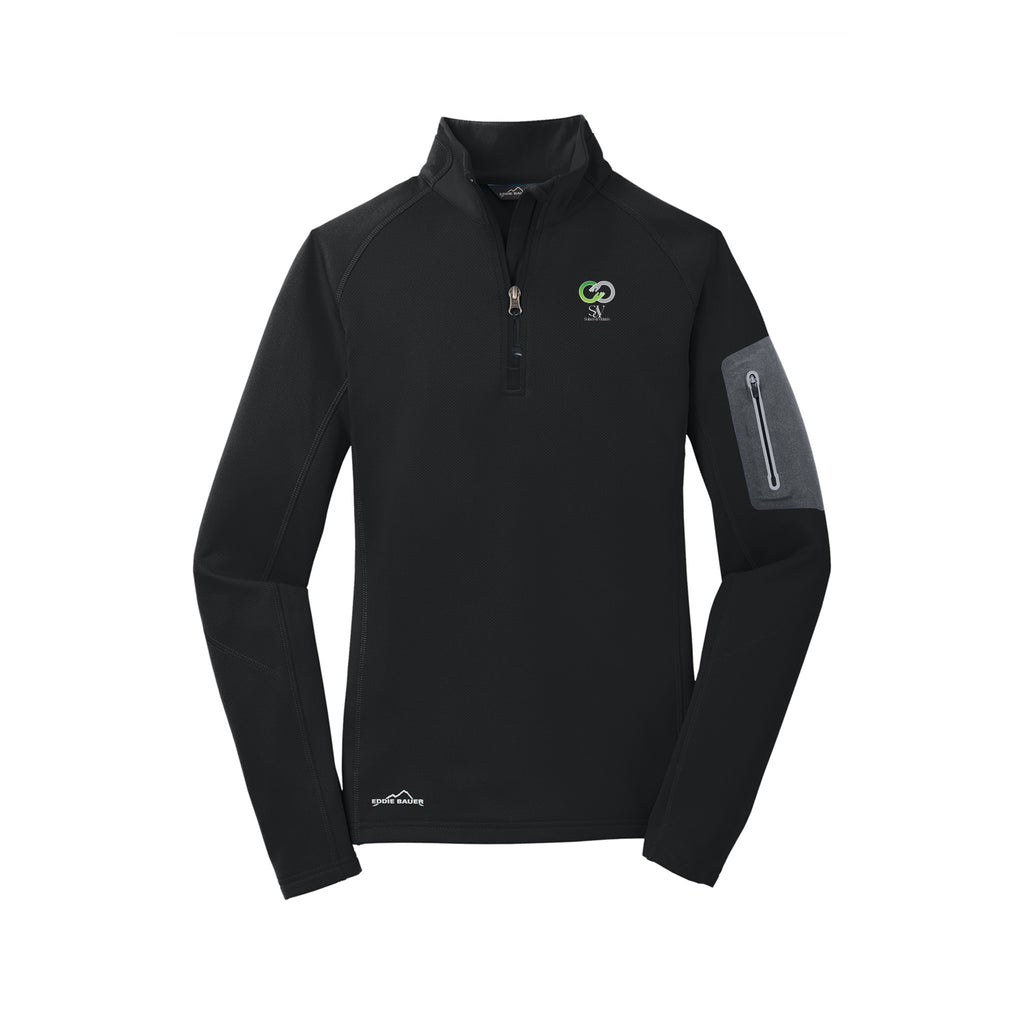 Solace at Vivians - Eddie Bauer® Ladies 1/2-Zip Performance Fleece