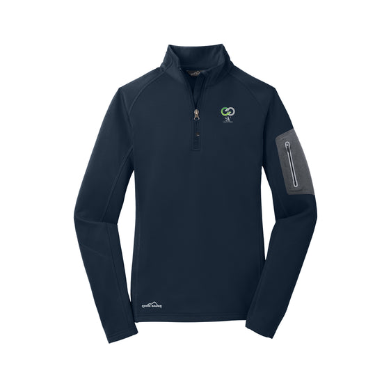 Solace at Vivians - Eddie Bauer® Ladies 1/2-Zip Performance Fleece