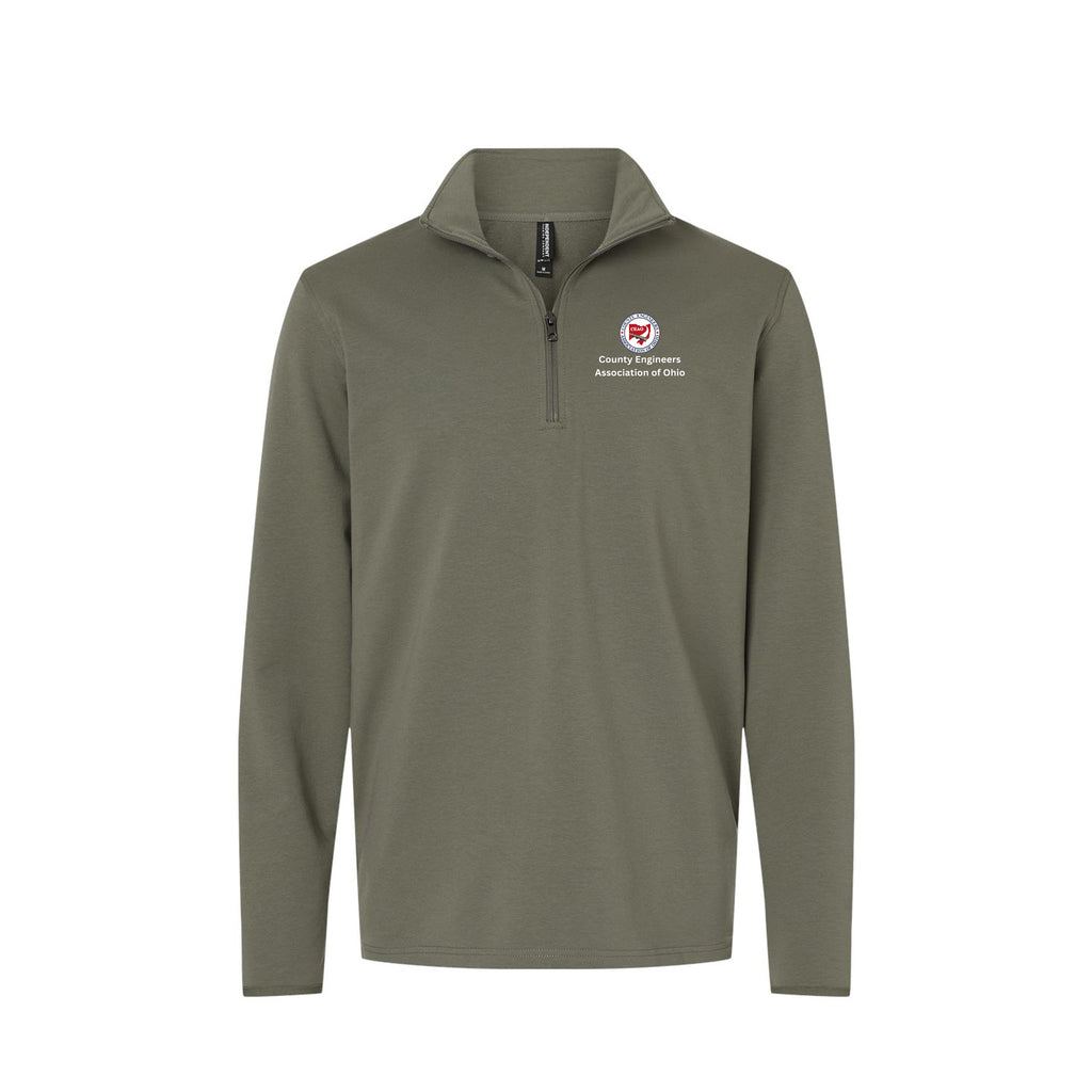 County Engineers of Ohio - Independent Trading Co. - Perform Quarter-Zip Pullover