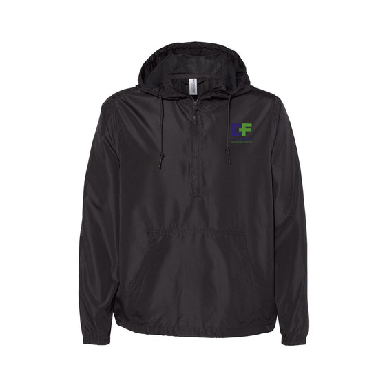 Datafield Technology Services - Independent Trading Co. - Lightweight Quarter-Zip Windbreaker Pullover Jacket