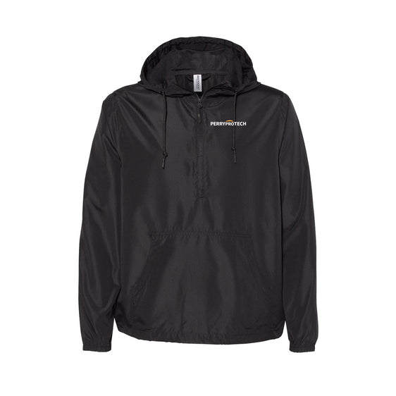Perry ProTECH - Independent Trading Co. - Lightweight Quarter-Zip Windbreaker Pullover Jacket
