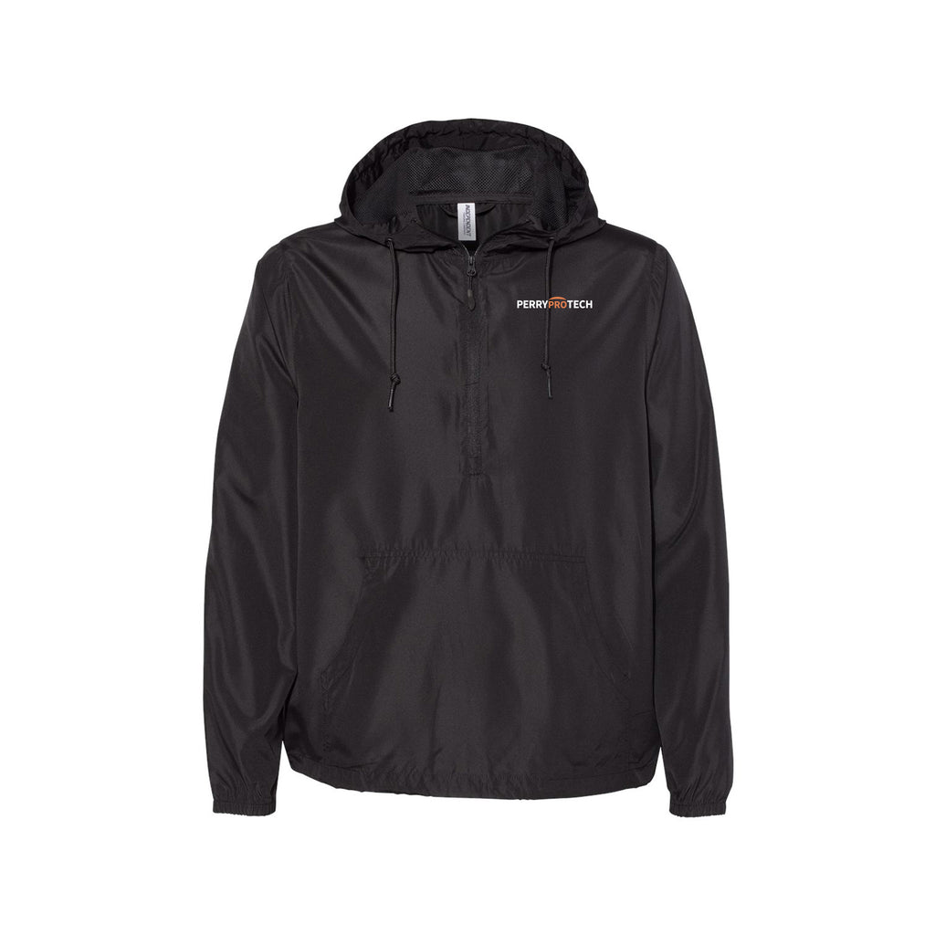 Perry ProTECH - Independent Trading Co. - Lightweight Quarter-Zip Windbreaker Pullover Jacket