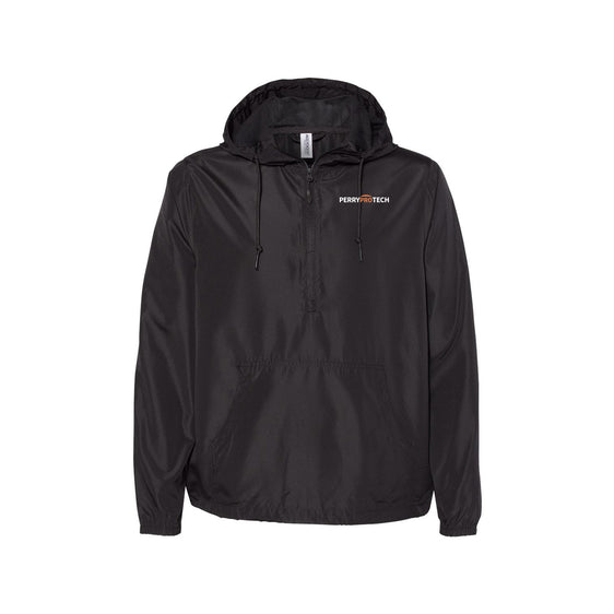 Perry ProTECH - Independent Trading Co. - Lightweight Quarter-Zip Windbreaker Pullover Jacket