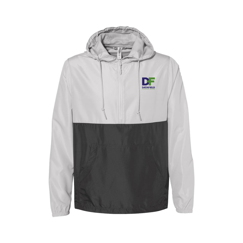 Datafield Technology Services - Independent Trading Co. - Lightweight Quarter-Zip Windbreaker Pullover Jacket