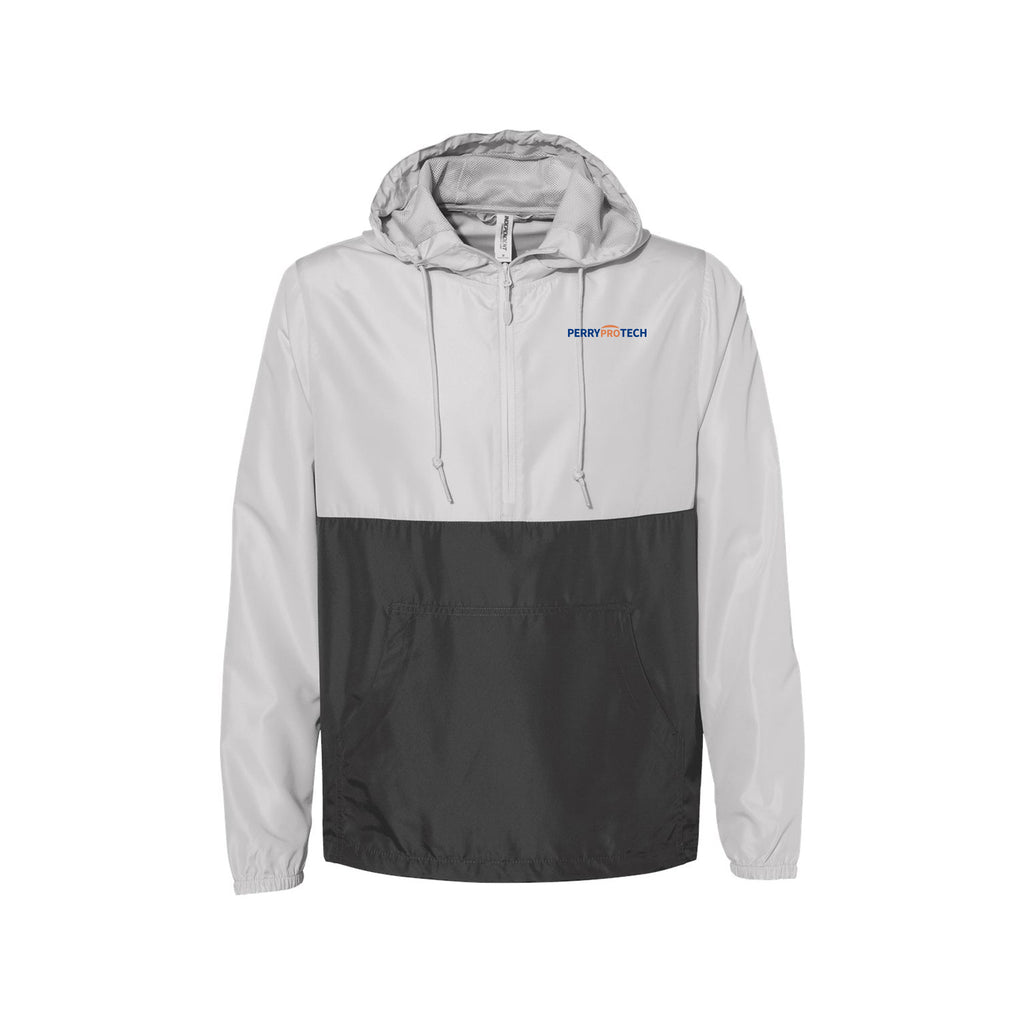 Perry ProTECH - Independent Trading Co. - Lightweight Quarter-Zip Windbreaker Pullover Jacket