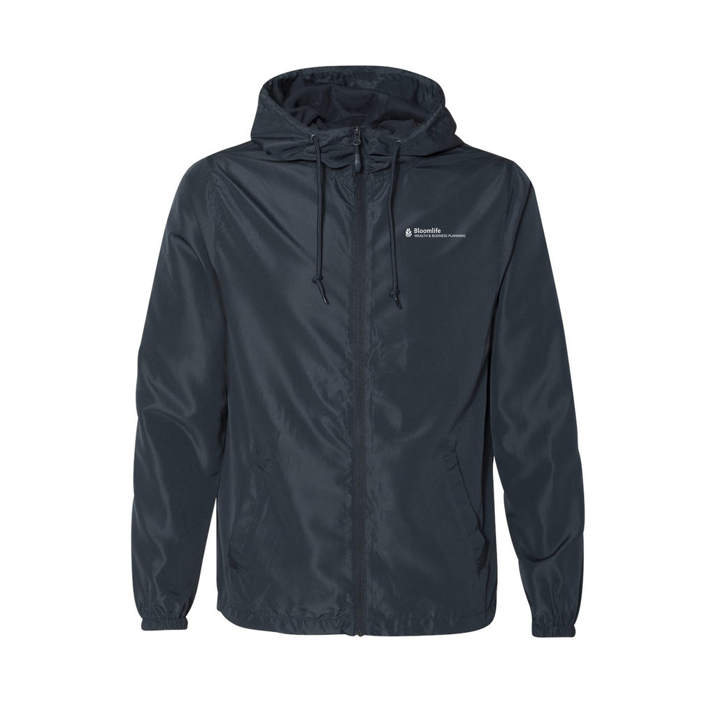 Bloom Life Wealth & Business Planning - Men's Lightweight Windbreaker Full-Zip Jacket