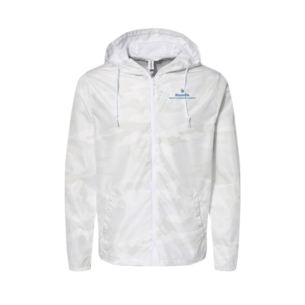 Bloom Life Wealth & Business Planning - Men's Lightweight Windbreaker Full-Zip Jacket