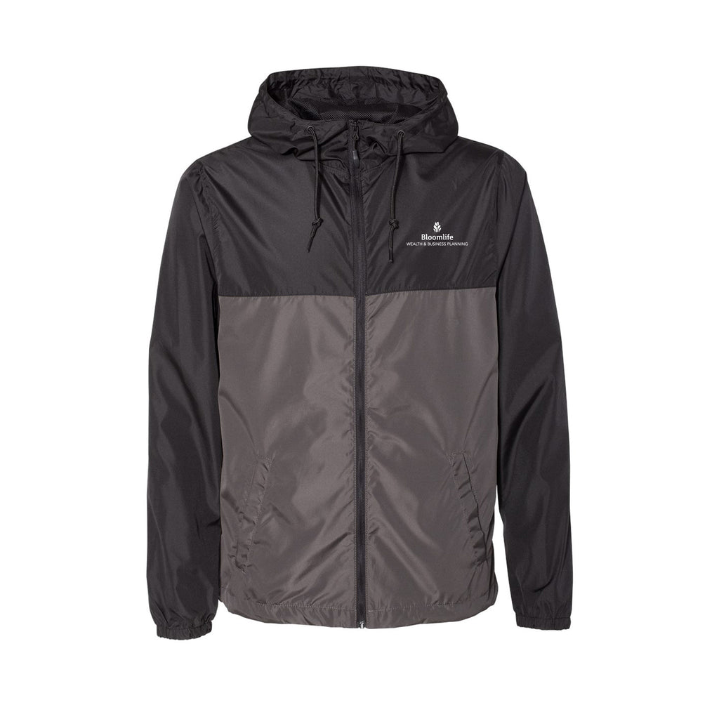 Bloom Life Wealth & Business Planning - Men's Lightweight Windbreaker Full-Zip Jacket