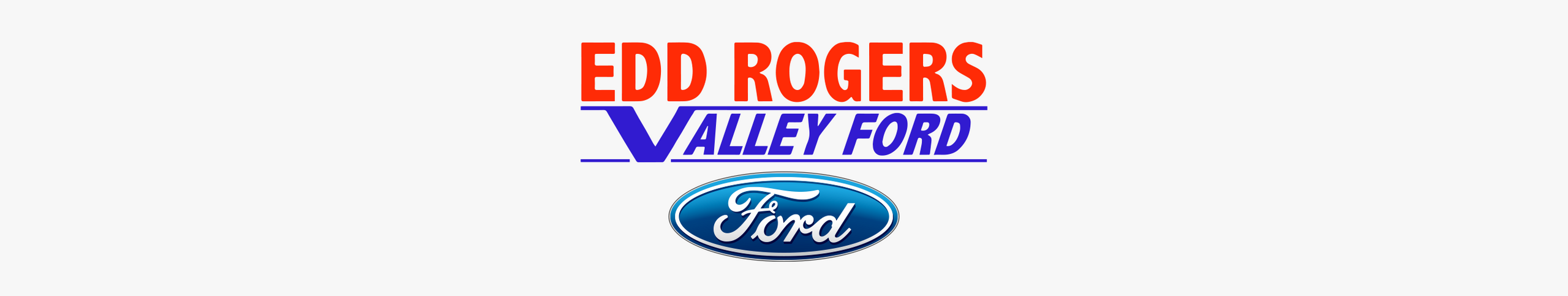 Edd Rogers Valley Ford banner