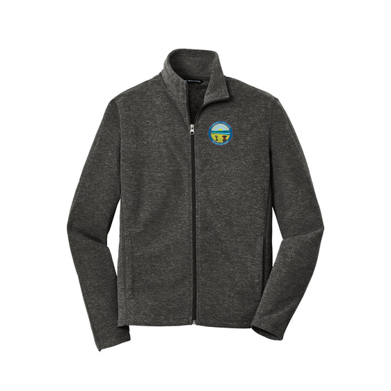 Carroll County - Port Authority® Heather Microfleece Full-Zip Jacket