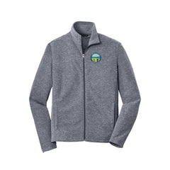 Carroll County - Port Authority® Heather Microfleece Full-Zip Jacket