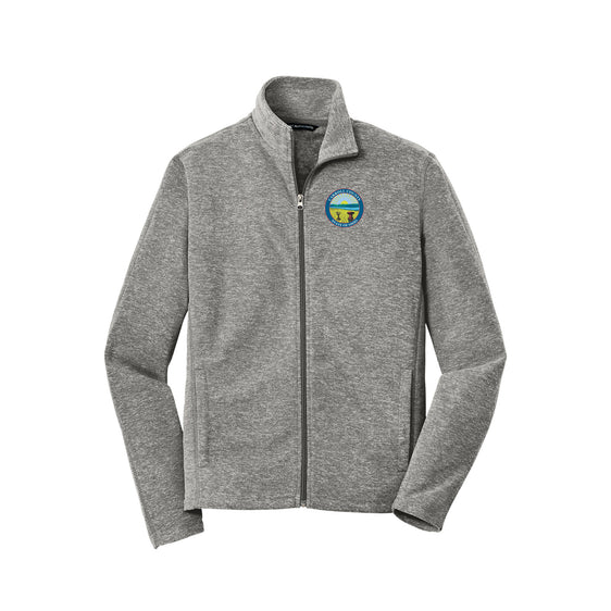 Carroll County - Port Authority® Heather Microfleece Full-Zip Jacket
